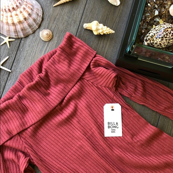 🧡🔥BILLABONG- SWEATER WEATHER DRESS🔥🧡 - Picture 6 of 8